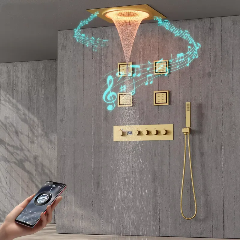 Smart LED Shower Set Bathroom  - đánh giá và giá Spa & Wellness Earth City Москва