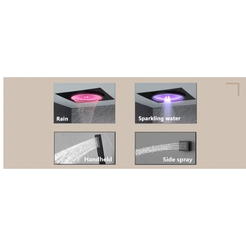 Smart LED Shower Set Bathroom  - đánh giá và giá Spa & Wellness Earth City Москва