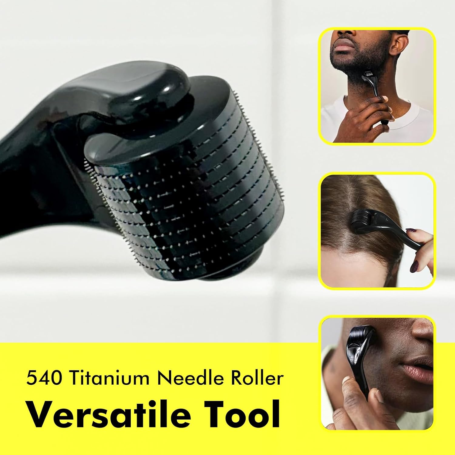 540 Needles for Facial Body Ha - đánh giá và giá Derma Roller 0.25