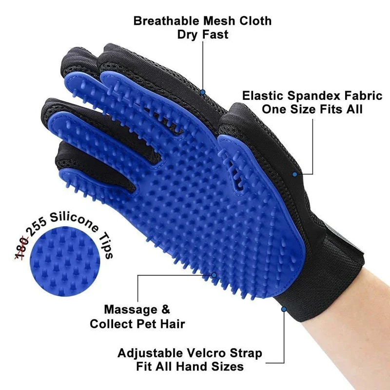 Silicone Pet Grooming Gloves C - đánh giá và giá Hair Spa Wellness